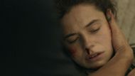 Lizzie Stover (Alison Oliver) on Episode 6 of Task. (Image Via: HBO)